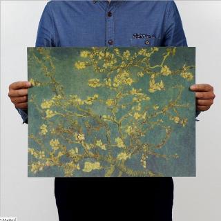 Póster De Papel Vintage Para Pinturas al óleo De Van Gogh