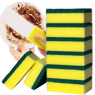 🚚 Buy 5 Get 5 free🚚🔸Choose 5 for purchase quantity🔸 High Density Sponge Wipe Dishwash Sponge Kitchen Cleaning Tools Wipe Bowl Pot Scouring Supplies (2)