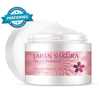 Laikou Cherry Blossom Essence crema hidratante loción cuidado de la piel 25g P2H4
