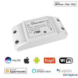 wifi smart inalámbrico interruptor remoto controlador de luz módulo de trabajo 10a interruptor de relé universal para google homekit astraqalus