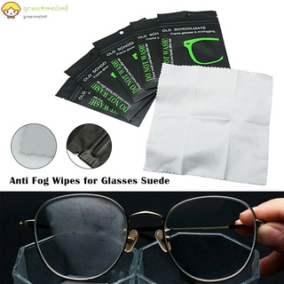 GM 1/5 pzs toallitas antiniebla para gafas reutilizables de gamuza desenfogger tela para gafas