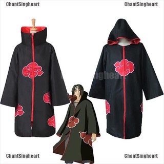 chantsingheart animer cosplay disfraz akatsuki itachi cloak convención de anime de calidad superior