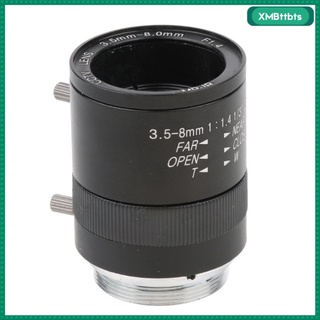 [TBTS] cámara de seguridad 3.5-8 mm lente Varifocal Manual IRIS Zoom CS lentes de montaje