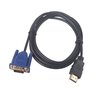Cable convertidor compatible con HDMI a VGA para PC/Laptop/adaptador de alta resolución (4)