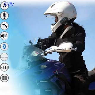 SHIV motocicleta Bluetooth casco intercomunicador inalámbrico manos libres Kit de llamadas telefónicas