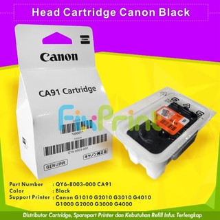 Cartucho de cabeza de impresión Canon G4000 G3000 G2000 G1000 negro QY6-8003 CA91 Fpjne2038