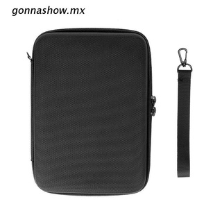 gonnashow.mx negro portátil antigolpes duro eva bolsa de almacenamiento de viaje caso de transporte para insta360 one r accesorios