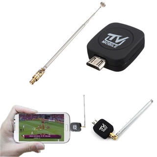 nlshime Receptor De TV Portátil DVB-T Micro USB Sintonizador Para Celular Android Tablet