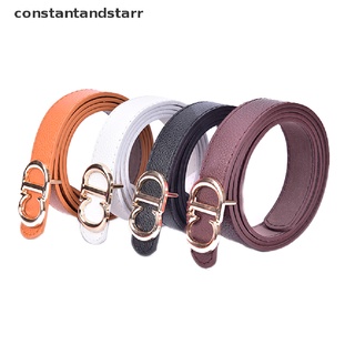 [Constantandstarr] Fashion Women Belts Leather CD Metal Pin Buckle Waist Belt Waistband 110cm CONDH