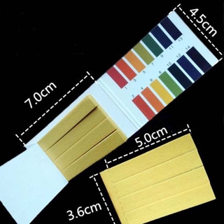 ALICE Acid Paper TESTING tiras de PH de prueba de PH tira AH Litmus gama completa/Multicolor (5)