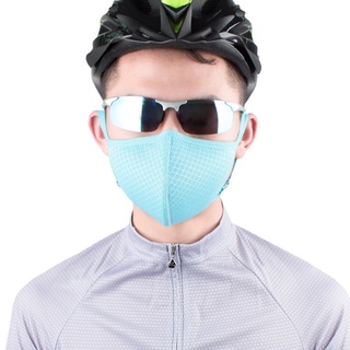 ZWQUnisex máscara a prueba de viento de polvo transpirable Earloop boca cubre cara a cuadros