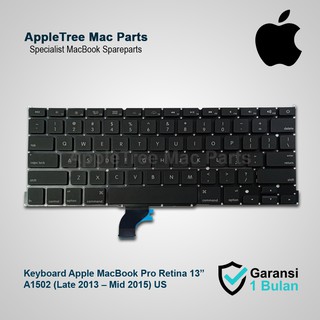 Apple MacBook Pro Retina teclado 13 pulgadas A1502 (finales de 2013 - mediados de 2015) ee.uu.