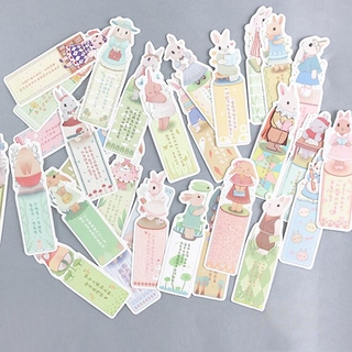 Marcadores conejo Dundun Life Creative DIY 30 tarjetas en caja marcadores (1)