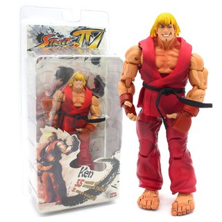 Street Fighter figura de acción/ Street Fighter figura de acción/NECA ORIGINAL/juguetes Street Fighter