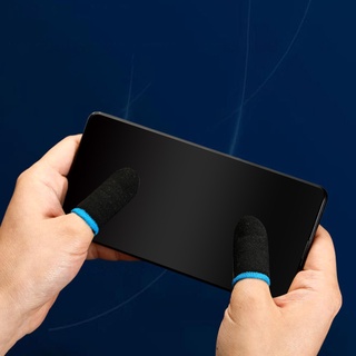 instantlyoo 5 pares transpirable controlador de juego cubierta de dedo a prueba de sudor sin rasguños pantalla táctil Gaming Finger pulgar manga guantes