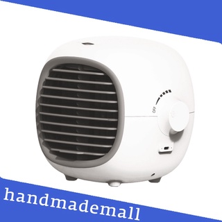 [2] ventilador portátil de aire acondicionado, enfriador de aire personal, pequeño usb silencioso enfriador de aire mesa mini ventilador acondicionado para
