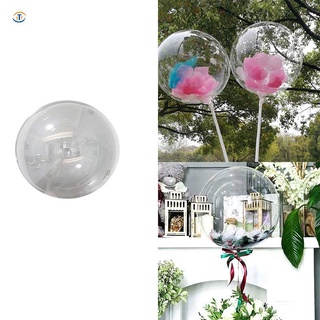 50pcs 18 pulgadas luminoso transparente bobo burbuja ballons navidad boda cumpleaños fiesta decoraciones globos de helio