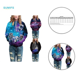 sumifs Men Women Hooded Sweatshirt 3D Print Drawstring Hoodie Comfy for Office (1)