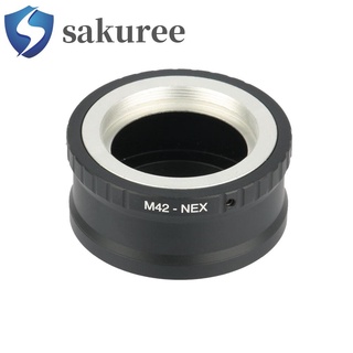 anillo adaptador de montura de lente m42-nex para lente m42 y sony nex e nex3 nex5 nex5n
