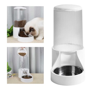 2.7L Pet Water Dispenser Automatic Dog Cat Food Feeder Waterer Bowl Dishes