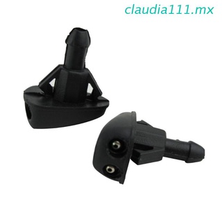 claudia111 2x Car Windshield Washer Wiper Water Jet Spray Nozzle For Honda For Civic 2001 2002 2003 2004 2005 Windscreen Wipers