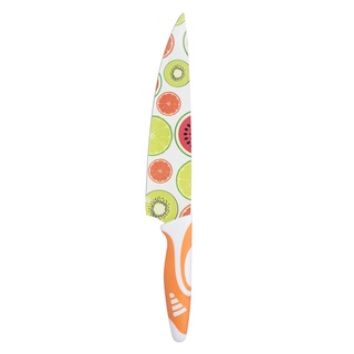 Cuchillo Para Chef Con Diseños Acero Inox Mango Plastico