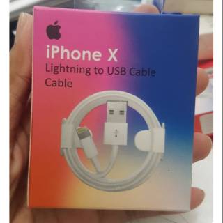 Cable Usb Lightning original para iPhone X XR XS Max 5 6 7 8 Plus