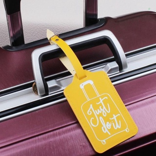 ran cuero pu equipaje caso etiquetas protección privacidad bolsa de viaje etiquetas maleta etiqueta