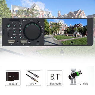 Bluetooth Audio Video Reproductor MP5 Unidad De Cabeza 7805C 1 Din 4.1 " Pantalla Táctil Estéreo Radio Coche (1)