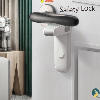HUI protección cerradura de seguridad casa gabinete hebilla Anti-apertura ventana bebé seguro palanca de puerta manija