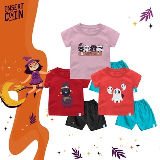 COTTON COMBED Catdracul Halloween tema bebé & niño trajes para 6 meses-8 años de edad peinado Material de algodón 30s