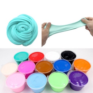 Candy Floss Fluffy Stretchy Slime Clay Mud Safe Washable Stress Relief Adults Kids Toy (1)