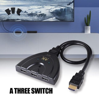 3 Port HDMI Switch Splitter Cable 4K*2K 2160P Multi Switcher HUB for LCD HDTV PS Xbox (1)