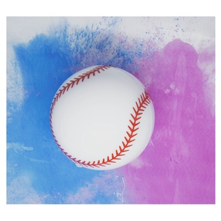 Pelota de revelación de genero de Beisbol/baseball gender reveal / con 2 bolsas de polvo 1 azul y 1 rosa (1)