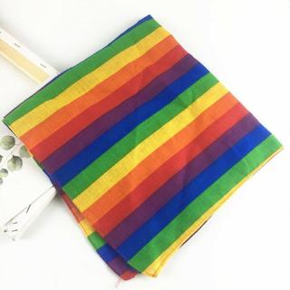bandana arco iris lgbt pride unisex/orgullo gay/banda de pelo de color a rayas (2)