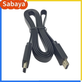 Pinangay - Cable compatible con HDMI (1,5 m, alta velocidad, macho a macho, compatible con HDMI, para Raspberry Pi/naranja)