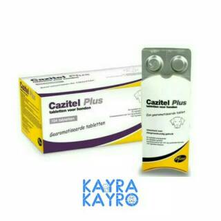 Cazitel Plus para perro 1 tabletas - perro gusano medicina