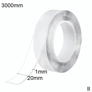 Lsy cinta no marca lavable y extraíble fuerte sin marcas 20*1000*1 mm Nano T4I6 (1)