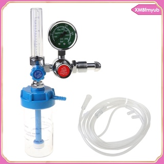 [myub] regulador de caudalímetro de gas, regulador de presión de oxígeno amortiguador medidor de flujo, válvula de control de caudalímetro de gas, razonable