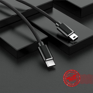 Type-c to Mini 5P USB Cable Type-c to Mini T-port OTG W7G6