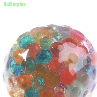 [r1] nuevo arco iris bola exprimir antiestrés divertido juguete alivio del estrés squeeze ball juguetes (2)