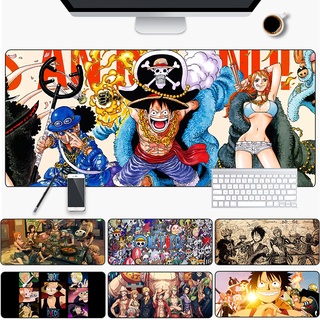 One Piece Mouse pad Computer Notebook Pokémon Table Mat Dormitory Oversized