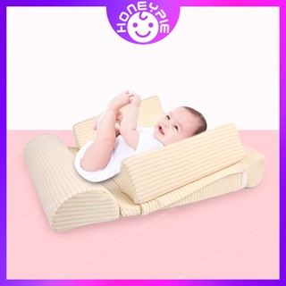 bebé anti spit leche almohada pendiente almohada lateral dormir almohada de alimentación almohada bebé almohada lateral [pastel de miel]