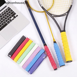 fashionhousejy antideslizante absorbente raqueta de sudor cinta mango agarre tenis bádminton squash banda venta caliente