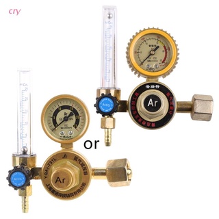 cry argon co2 presiones reductor g5/8" 0-25mpa tig medidor de flujo de soldadura regulador medidor