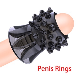 Male Ring Cock Sleeve Bondage Sleeve Elasticity Erotic Penis Ring Male Delay Ejaculation Sex Toys for Men