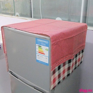 Cubierta de polvo para nevera con bolsa de almacenamiento multiusos para lavadora, refrigerador, cubre flash (3)