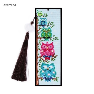 ove 5D DIY Bookmark Diamond Painting Special Shaped Diamond Embroidery