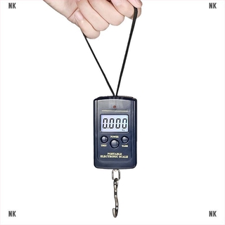 <NK> 40Kg/10G Lcd Digital Fishing Hanging Luggage Weight Hook Scale Pocket