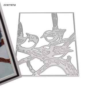 ove troqueles de metal para corte de pájaros plantilla diy scrapbooking álbum sello tarjeta de papel relieve decoración artesanía